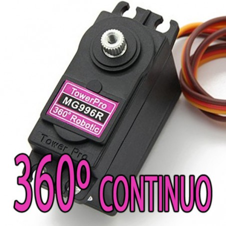SERVO DIGITAL MG996R 360º ROBOTICA TOWERPRO