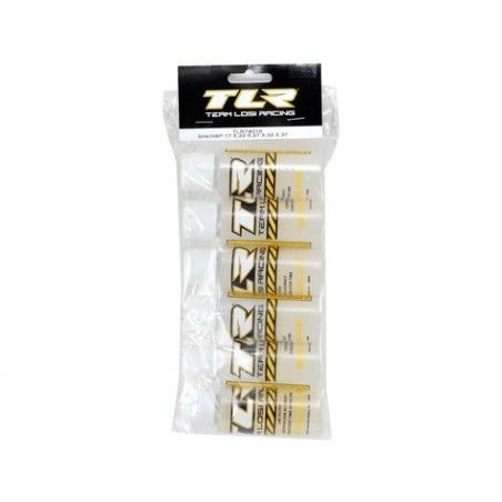 PACK SILICONA 17.5,22.5,27.5,32.5,37.5,42.5WT TLR