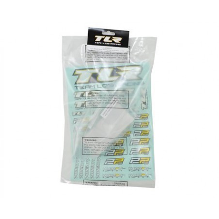 CARROCERIA CON ALERON Y PEGATINAS TLR 22 4.0
