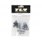 CONJUNTO PORTA MANGUETA DELANTERO TLR 22 INYECCION