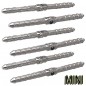 BISAGRA TACO ALUMINIO DESMONTABLE 3X50MM 6 UDS