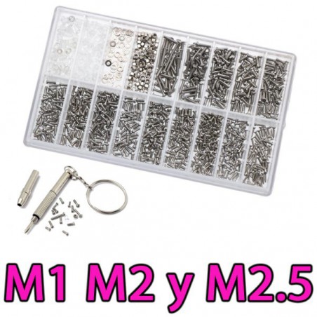 KIT TORNILLERIA REPARACION GAFAS