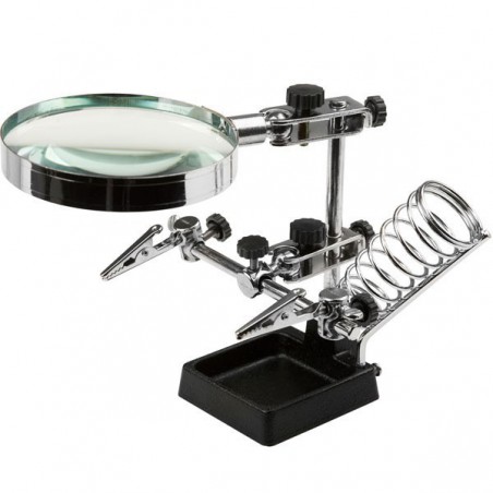 ROBOT ELECTRONICA CON SOPORTE SOLDADOR