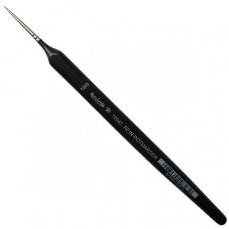 PINCEL DISMOER MARTA ROJA TRIANGULAR 10/0