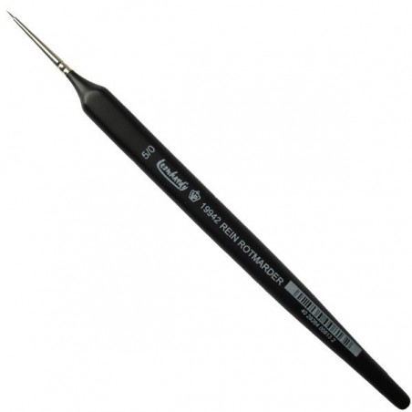 PINCEL DISMOER MARTA ROJA TRIANGULAR 5/0