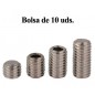 ESPARRAGOS ALLEN DIN913 M4X10MM. BOLSA 10UDS.