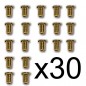OJETE LATON 2X3MM (30 UNIDADES)