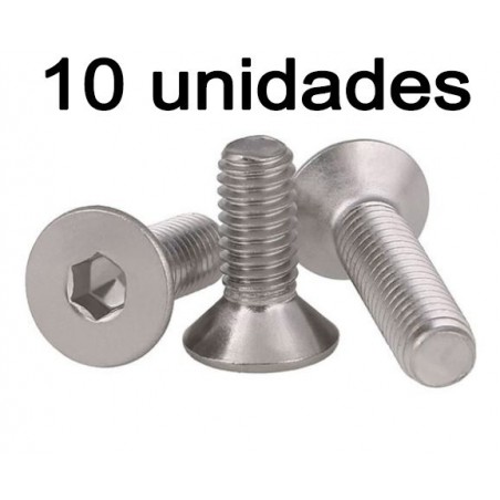 TORNILLO HEX CABEZA PLANA M2,5X6MM (10UDS)