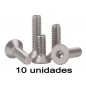 TORNILLO HEX CABEZA PLANA M2,5X6MM (10UDS)
