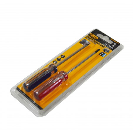 DESTORNILLADOR 3x75MM 2 PIEZAS