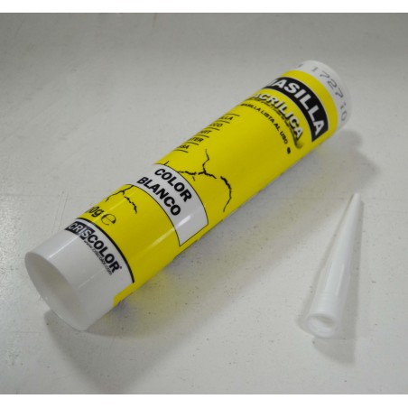 MASILLA ACRILICA 400GR COLOR BLANCO