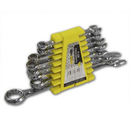 SET 8 LLAVES FIJAS CON SOPORTE