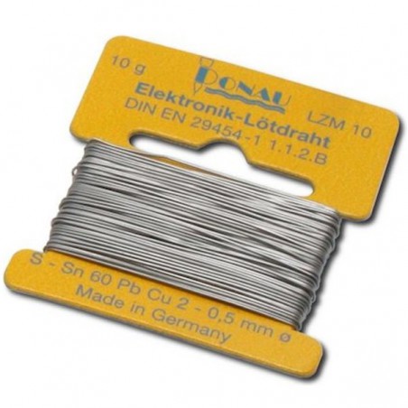 ESTAÑO 10G DIAMETRO 0.5MM EN CARTON