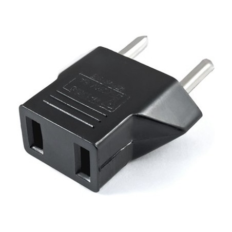 ADAPTADOR ENCHUFE USA-ASIA A ENCHUFE EUROPEO