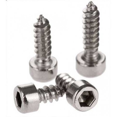 TORNILLO ALLEN ROSCA CHAPA ACERO INOX M3X10-10uds.