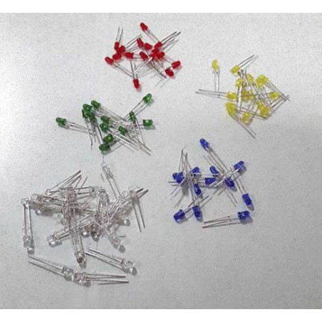 LED AZUL 3MM VENTA UNIDAD