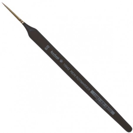 PINCEL DISMOER MARTA ROJA TRIANGULAR 6/0