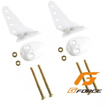 HORN NYLON 22MM CON TORNILLOS G-FORCE (2 UNIDADES)