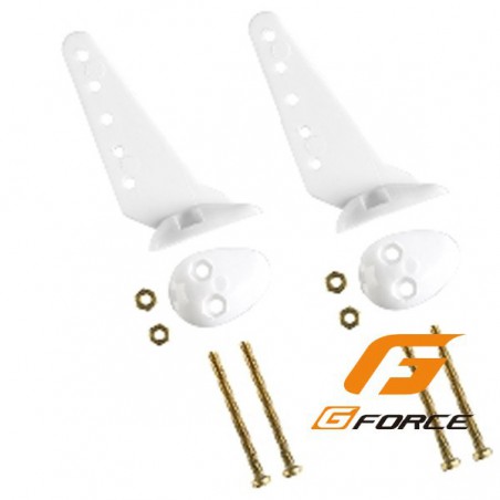 HORN NYLON 30MM CON TORNILLOS G-FORCE (5 UNIDADES)