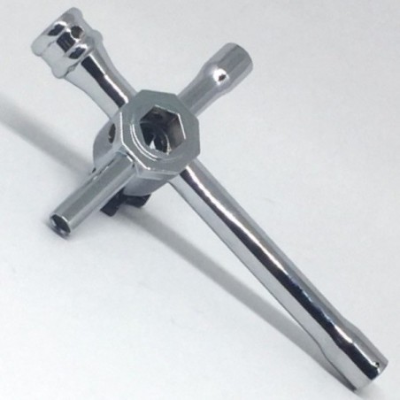 LLAVE BUJIA GLOW Y RUEDAS 17MM