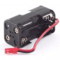 PORTA PILAS RX CONECTOR BEC ETRONIX