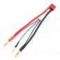 CABLE CONEXION DEAN BATERIA LIPO 2S CARCASA DURA