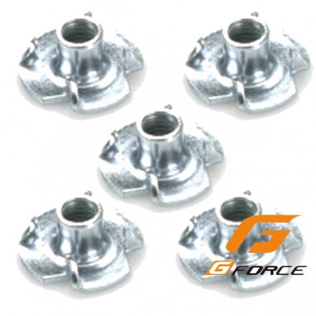 TUERCA AUTOEMPOTRABLE M6 (5 UNIDADES) G-FORCE