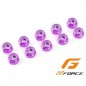 TUERCA FRENO M4 MORADA (10 UNIDADES) G-FORCE