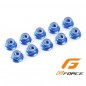 TUERCA FRENO M3 PESTAÑA AZUL 10 UNIDADES G-FORCE TUERCA FRENO M3 PESTAÑA AZUL 10 UNIDADES G-FORCE