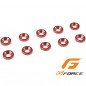 ARANDELA AVELLANDA 3MM ROJA 10 UNIDADES G-FORCE