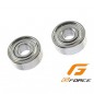 RODAMIENTO 5X9X3MM BLINDAJE METAL 2 UNDS G-FORCE