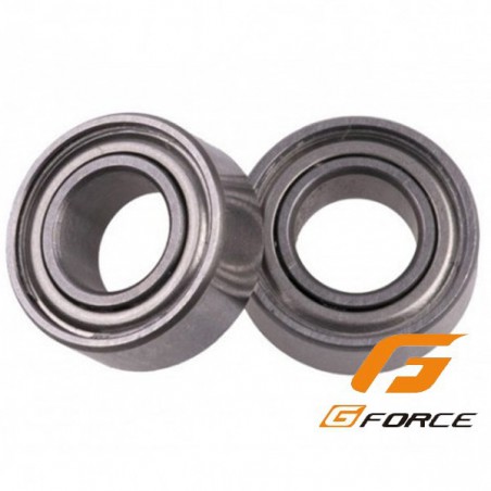 RODAMIENTO 5X10X4MM BLINDAJE METAL 2 UNDS G-FORCE