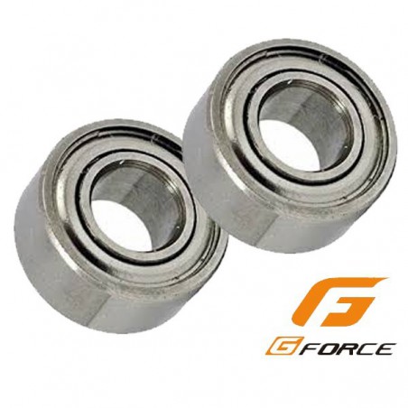 RODAMIENTO 5X11X5MM BLINDAJE METAL 2 UNDS G-FORCE