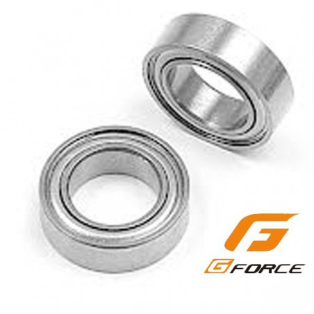 RODAMIENTO 6X10X3MM BLINDAJE METAL 2 UNIDADES G-FORCE