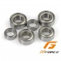 RODAMIENTO 6X12X4MM BLINDAJE METAL 2 UNIDADES G-FORCE