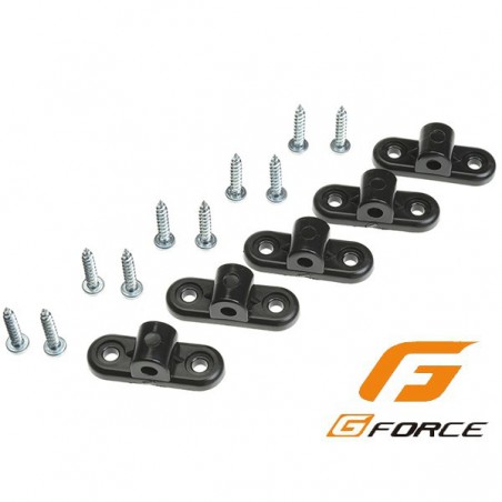 TUERCA NYLON CON SOPORTE M4 (5 UNIDADES) G-FORCE