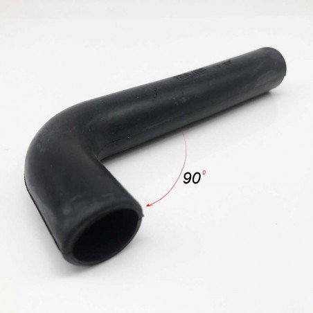 CODO SILICONA GASOLINA 90º 14MM INTERIOR 26-35CC