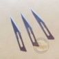 HOJAS DESECHABLE PARA BISTURI (10 UDS)