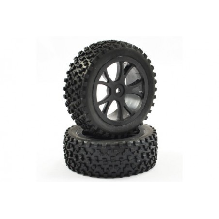 RUEDA COMPLETA BUGGY 1/10 CUBOID DELANTERA 10 RADIOS