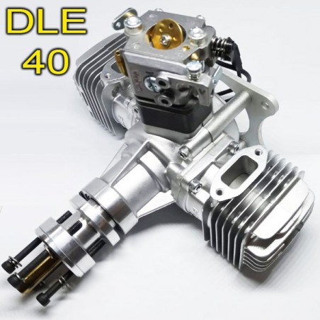 DLENGINES 40 MOTOR AVION GASOLINA 40CC BICILINDRICO ORIGINAL