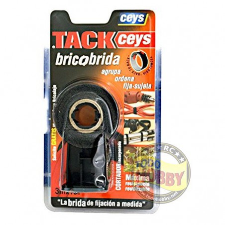 BRICOBRIDA TACKCEYS ROLLO 3Mx15MM