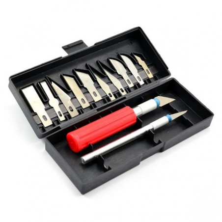 JUEGO DE CUTTER DE PRECISION EN ESTUCHE