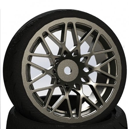 RUEDA 1/10 TOURING CON LLANTA STAR SPOKE FASTRAX