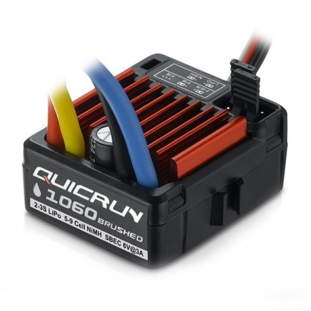 VARIADOR QUICRUN 1060 ESCOBILLAS HOBBYWING (60A)