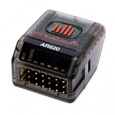 RECEPTOR SPEKTRUM AR620 6 CANALES DSMX/DSM2
