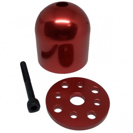 BUJE SUPER LIGERO ALUMINIO 44MM DLE30/55 ROJO