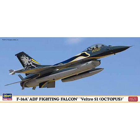 MAQUETA AVION F-16A ADF VELTRO 51 1:72 HASEGAWA