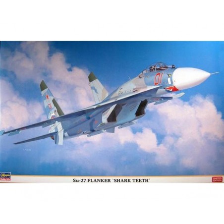 MAQUETA 1:72 AVION SUKHOI SU-27 FLANKER "SHARK TEETH" LIMITED EDITION