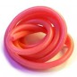 TUBO SILICONA SUPERFLEX ROJO FLUO 1M FASTRAX