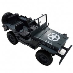 COCHE MILITAR JEEP WILLYS 1/10 RC